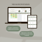 plantilla para planear boda google sheets